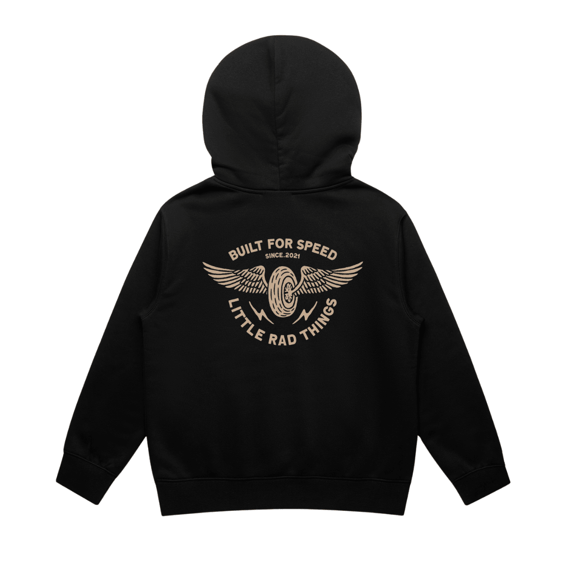 THE WINGED MECHANIC HOODIE - RECYCLED BLACK - MANDOTOS INTERNATIONALBaby & Toddler Outerwear