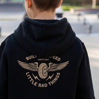 THE WINGED MECHANIC HOODIE - RECYCLED BLACK - MANDOTOS INTERNATIONALBaby & Toddler Outerwear