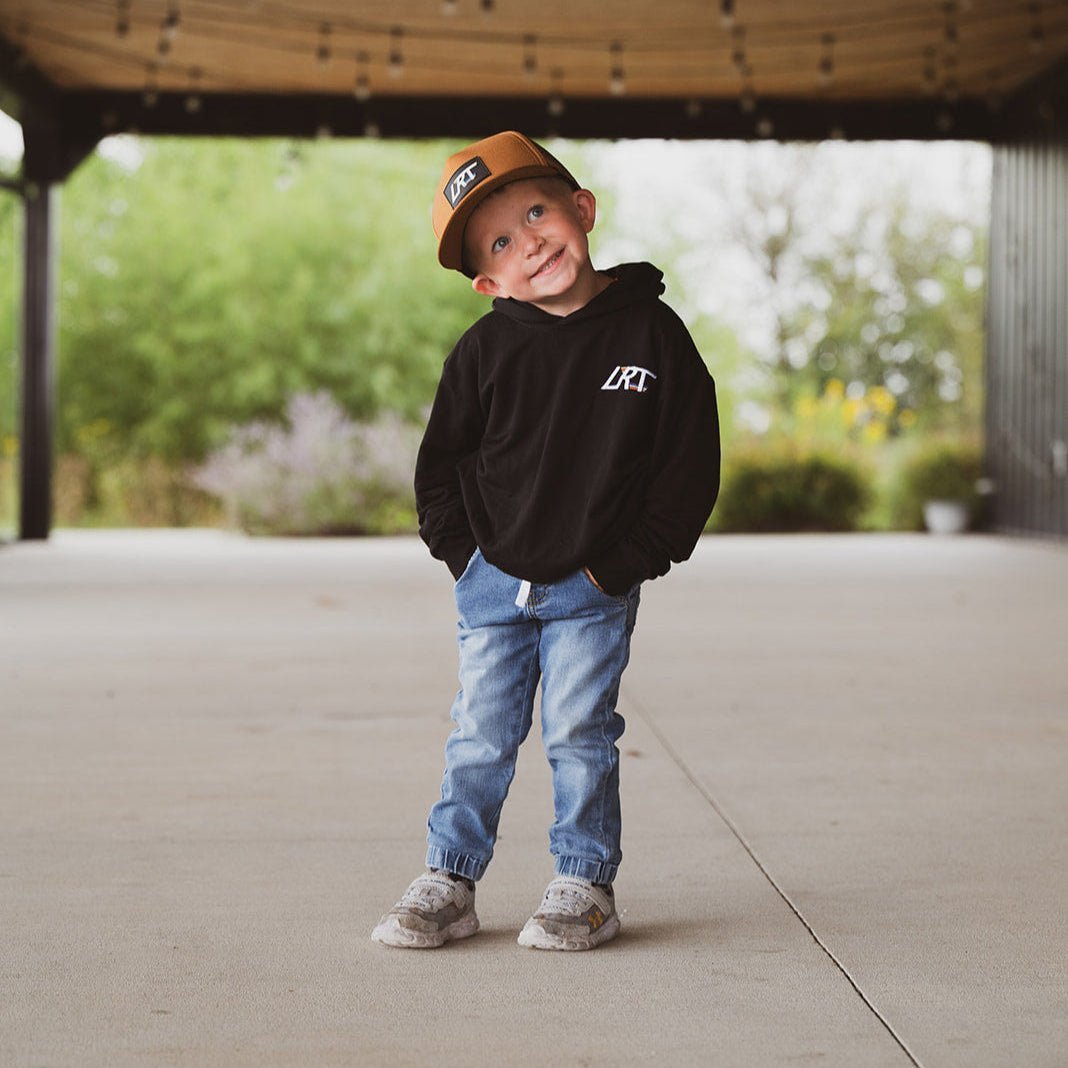 LRT BAMBOO HOODIE - BLACK - MANDOTOS INTERNATIONALBaby & Toddler Tops