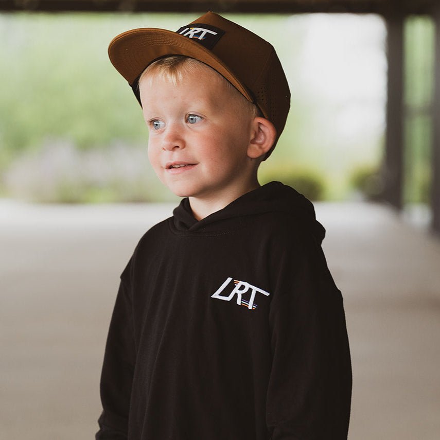 LRT BAMBOO HOODIE - BLACK - MANDOTOS INTERNATIONALBaby & Toddler Tops