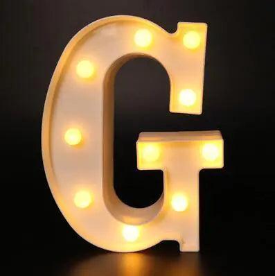 Luminous Letter Lights - MANDOTOS