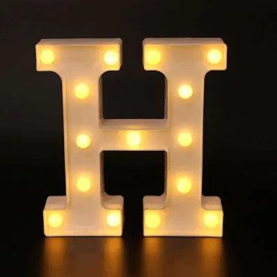 Luminous Letter Lights - MANDOTOS