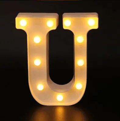 Luminous Letter Lights - MANDOTOS