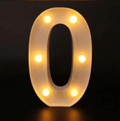 Luminous Letter Lights - MANDOTOS