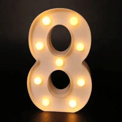 Luminous Letter Lights - MANDOTOS