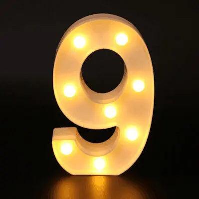 Luminous Letter Lights - MANDOTOS