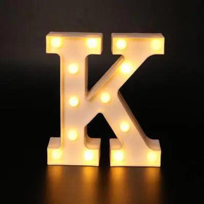 Luminous Letter Lights - MANDOTOS