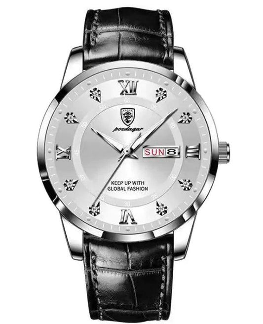 Luminous Men's Waterproof Dual Calendar Watch - MANDOTOS