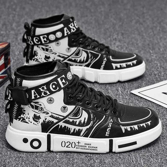 Luxe Leather Sneakers - MANDOTOS