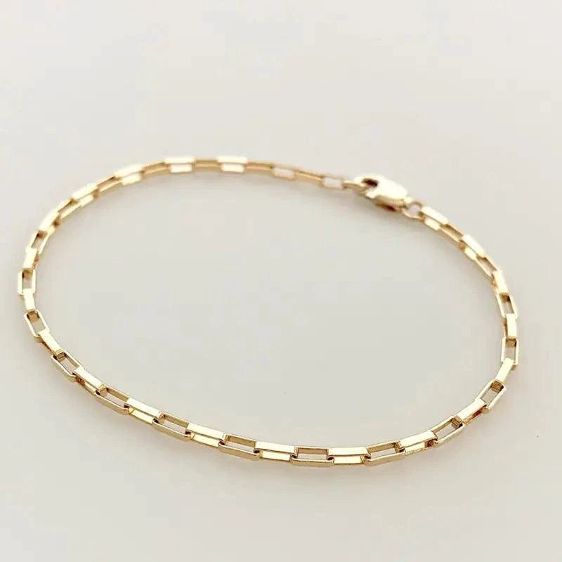 Luxury Gold Chain Bracelet Handcrafted - MANDOTOS