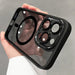 Luxury Magnetic Metal Lens Bumper Protection Case For iPhone 16 15 14 13 12 11 Pro Max 16 Plus Wireless Charge Hard Clear Cover - MANDOTOS