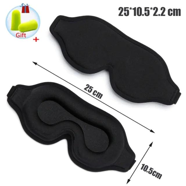 Luxury Silk Memory Foam Sleep Mask - MANDOTOS