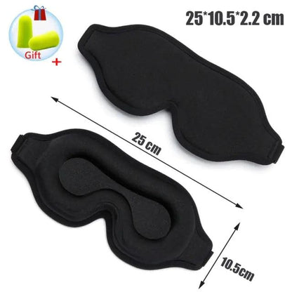 Luxury Silk Memory Foam Sleep Mask - MANDOTOS
