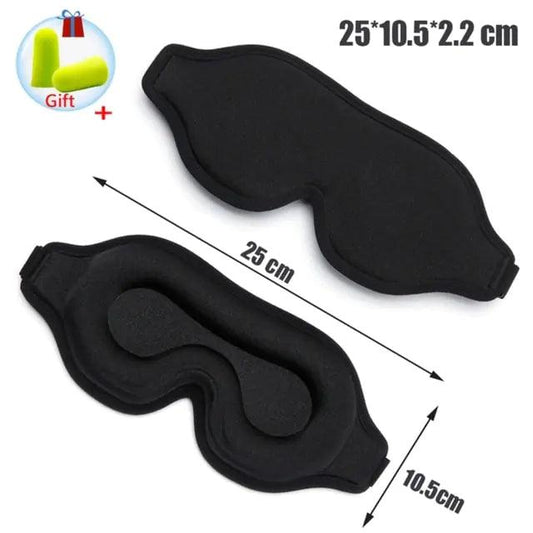 Luxury Silk Memory Foam Sleep Mask - MANDOTOS