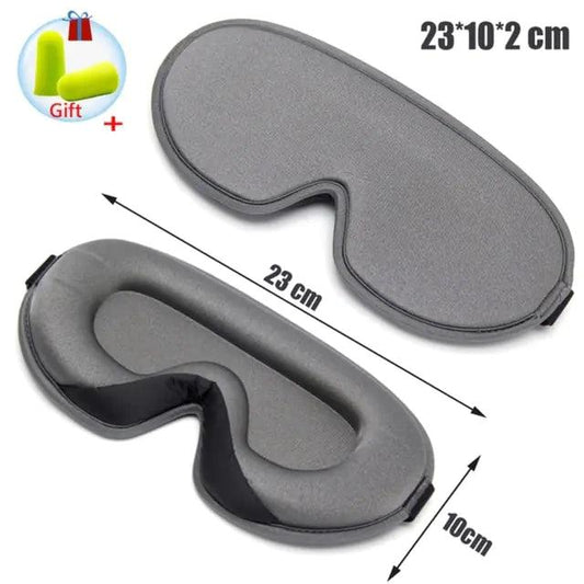 Luxury Silk Memory Foam Sleep Mask - MANDOTOS