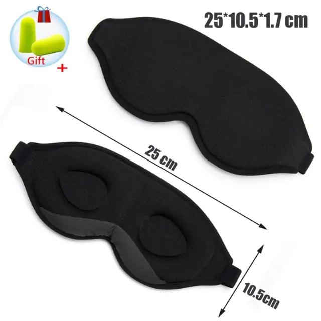 Luxury Silk Memory Foam Sleep Mask - MANDOTOS