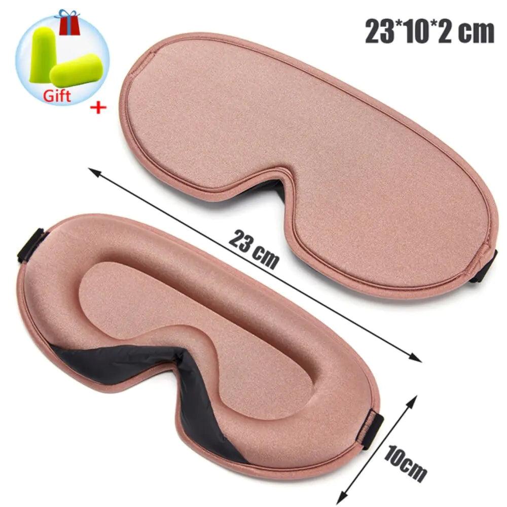 Luxury Silk Memory Foam Sleep Mask - MANDOTOS