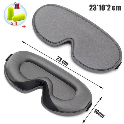 Luxury Silk Memory Foam Sleep Mask - MANDOTOS