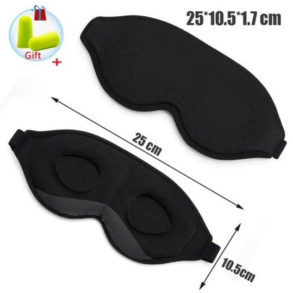 Luxury Silk Memory Foam Sleep Mask - MANDOTOS