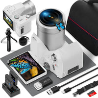Monitech 64MP 4K Vlogging Pro Camera Kit with 3 - Inch Flip Screen - MANDOTOS INTERNATIONAL