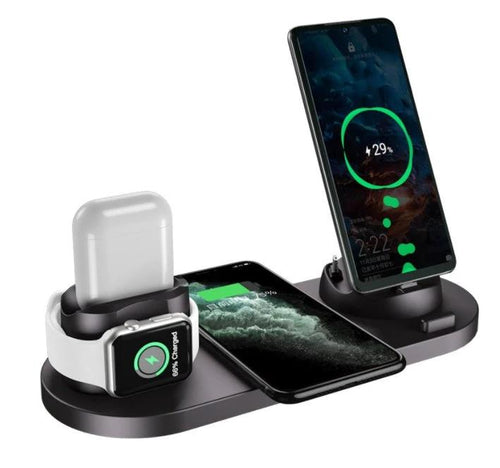 5V Wireless Charger with Lithium Battery and USB Interface - MANDOTOS