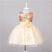 Baby Sequin Dress Flower Girl Wedding Princess Dress MANDOTOS