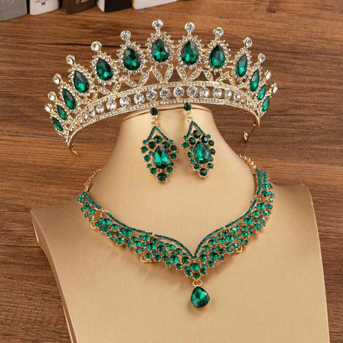 Elegant bridal crown by MANDOTOS featuring alloy and diamond accents, perfect as a fashionable wedding headdress.