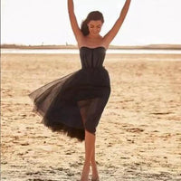 Formal Dress Dresses Women Long Evening Bandage Red Shirt MANDOTOS