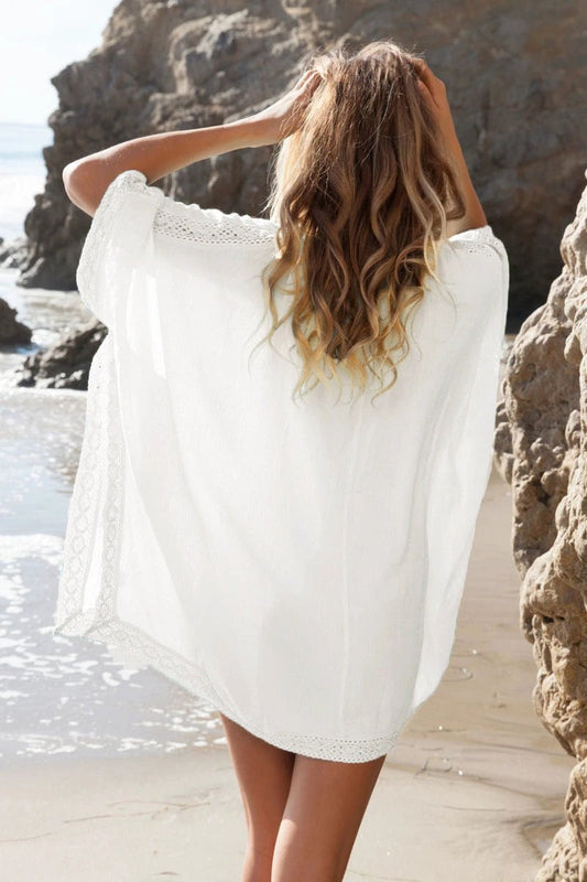 Mandotos hot summer women’s beachwear dress with a stylish pareo design, perfect for beach outings and summer fashion.