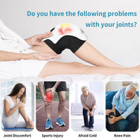 Knee Relief Massager with Heating & Vibration Technology - MANDOTOS
