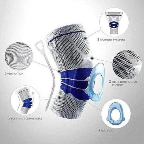 KneePro Fitness Knee Pads - Ultimate Support for Pain-Free Running and Protection MANDOTOS