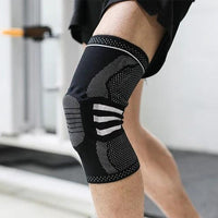 Mandotos KneePro Fitness Knee Pads providing support and protection for pain-free running and sports activities.