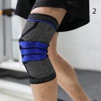 Mandotos KneePro Fitness Knee Pads for support and protection during running, cushioning and stabilizing the knees.