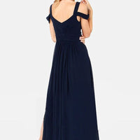 Long Floor Length Elegant Greek Style Pleated Dress MANDOTOS