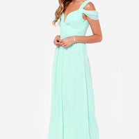 Long Floor Length Elegant Greek Style Pleated Dress MANDOTOS