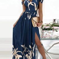 Long Floor Length Elegant Greek Style Pleated Dress MANDOTOS