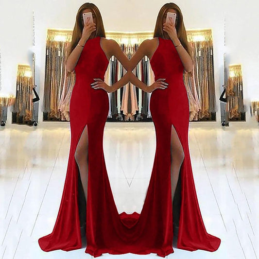 Long Ladies' Dresses Evening Dresses MANDOTOS
