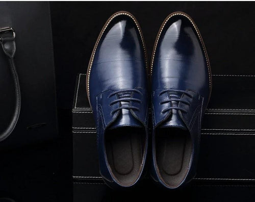 Men's leather shoes men's shoes dress business shoes large size men's shoes casual shoes MANDOTOS