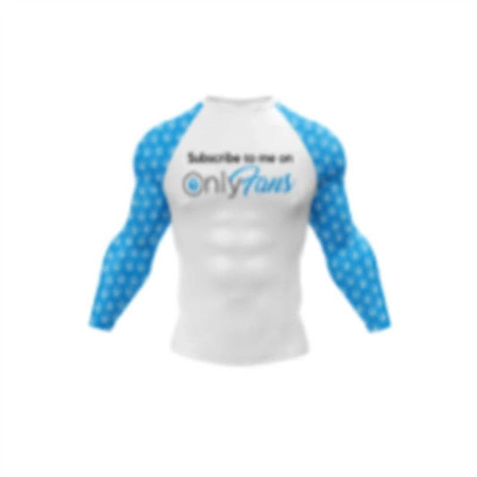Mandotos OnlyFans long sleeve and short sleeve shirt set featuring bold graphic design, casual fit, and modern style.