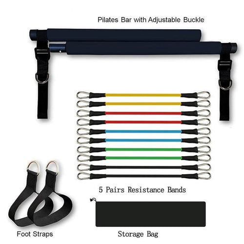 Portable Pilates Bar for Versatile Resistance Training | Elevate Your Fitness Journey! - MANDOTOS