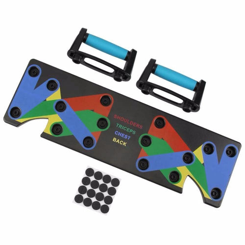 Push Up Rack Edge 9 in 1 Body Building Exercise Fitness Tools Women Men Push-Up Display Shelves and Raisers For GYM Training Body drop shipping Mandotos
