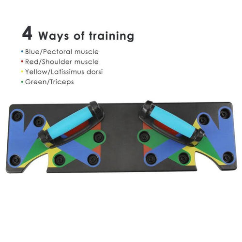 Push Up Rack Edge 9 in 1 Body Building Exercise Fitness Tools Women Men Push-Up Display Shelves and Raisers For GYM Training Body drop shipping Mandotos