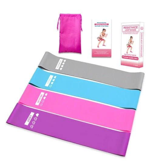 Resistance Bands Sealing Elastic Booty Sport Bodybuilding Rubber Band For Fitness Gym Leagues Equipment Sports Mini Yoga Mandotos