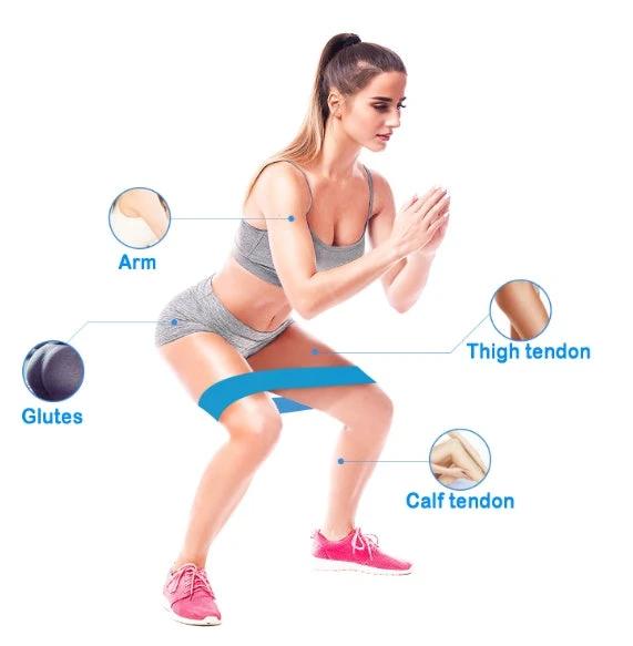 Resistance Bands Sealing Elastic Booty Sport Bodybuilding Rubber Band For Fitness Gym Leagues Equipment Sports Mini Yoga Mandotos