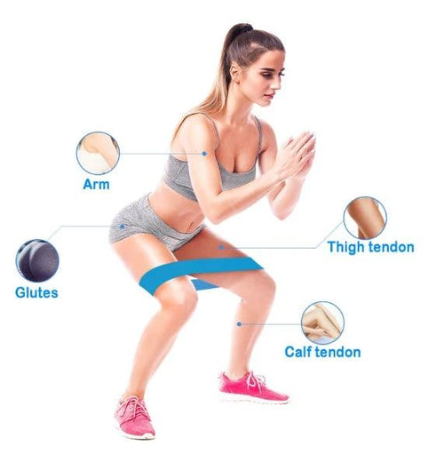 Resistance Bands Sealing Elastic Booty Sport Bodybuilding Rubber Band For Fitness Gym Leagues Equipment Sports Mini Yoga Mandotos