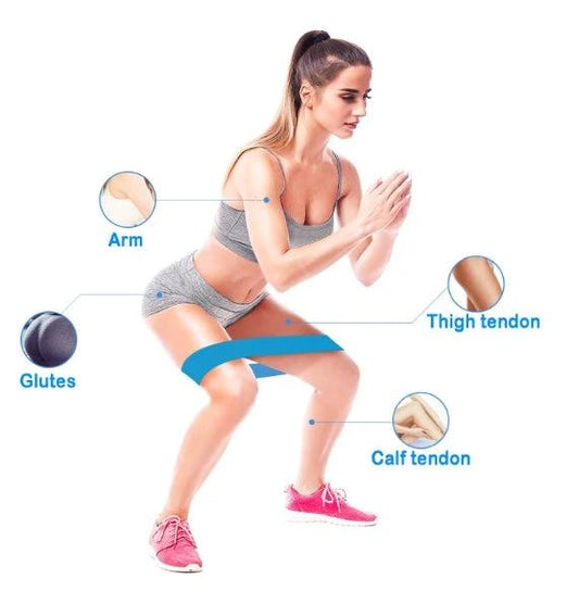 Resistance Bands Sealing Elastic Booty Sport Bodybuilding Rubber Band For Fitness Gym Leagues Equipment Sports Mini Yoga Mandotos
