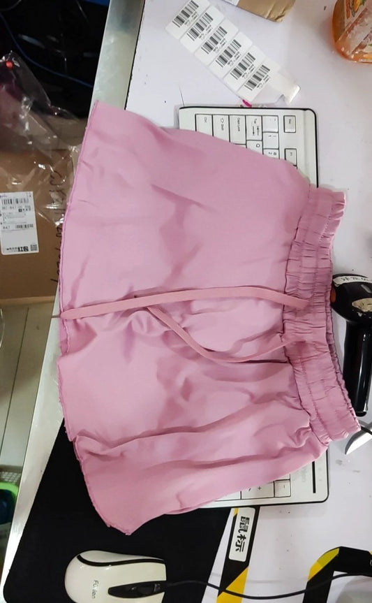 Scrunch-Skirt Cycling-Biker-Shorts Butt Gym-Workout Marathon Running Women for Girls Mandotos