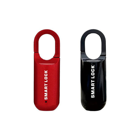 Mandotos smart USB rechargeable fingerprint and code lock backpack with sleek design and secure locking system.