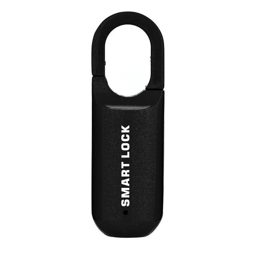 Mandotos smart USB rechargeable fingerprint and code lock backpack with multiple compartments and sleek design.
