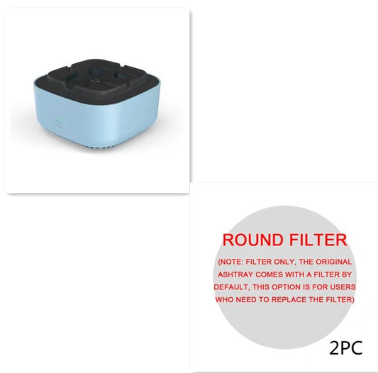 Mandotos smoke removal air purification ashtray for cars, automatic and portable with anion purification feature.